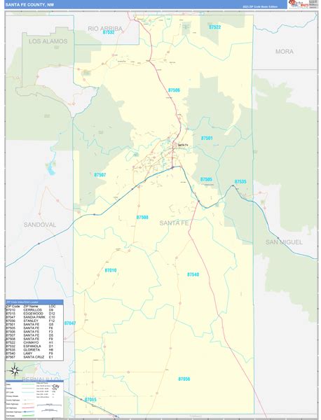 Map Books of Santa Fe County New Mexico - marketmaps.com