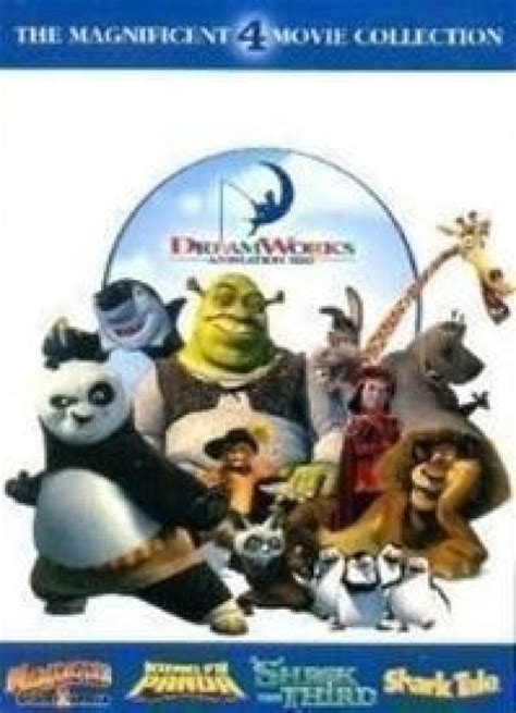 DreamWorks Animation Pack (Kung Fu Panda Madagascar 2 Shrek 3 Shark ...