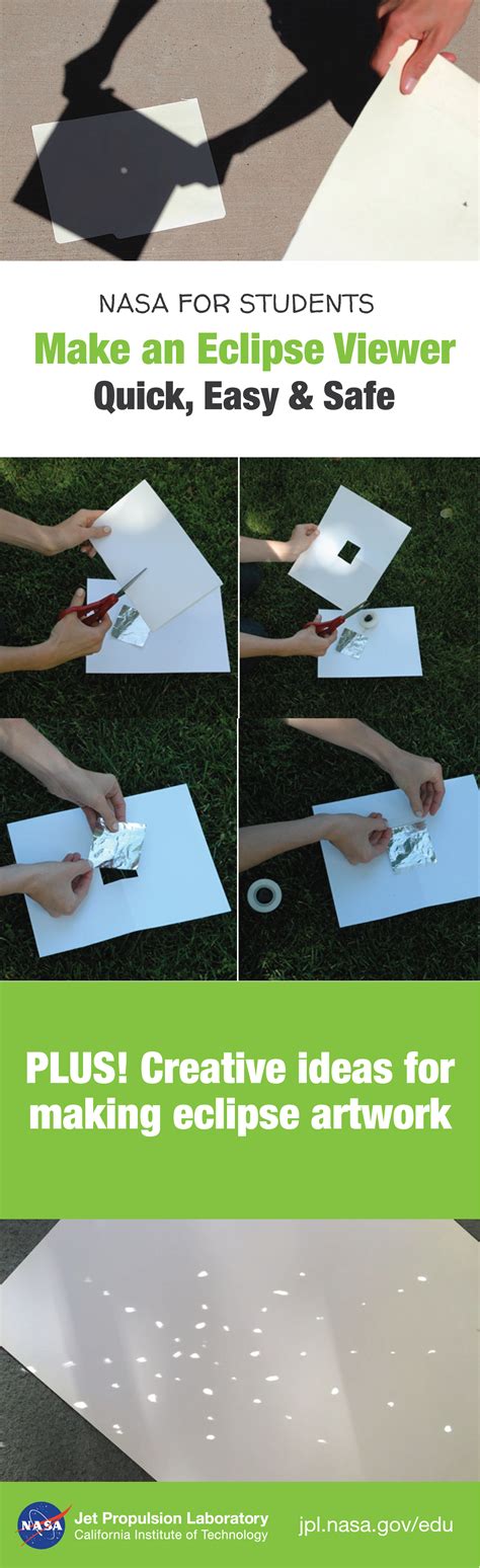 Make your own pinhole camera to safely view a solar eclipse in action ...