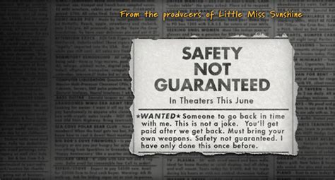 'Safety Not Guaranteed' Trailer: Is Mark Duplass Really Able To Travel ...