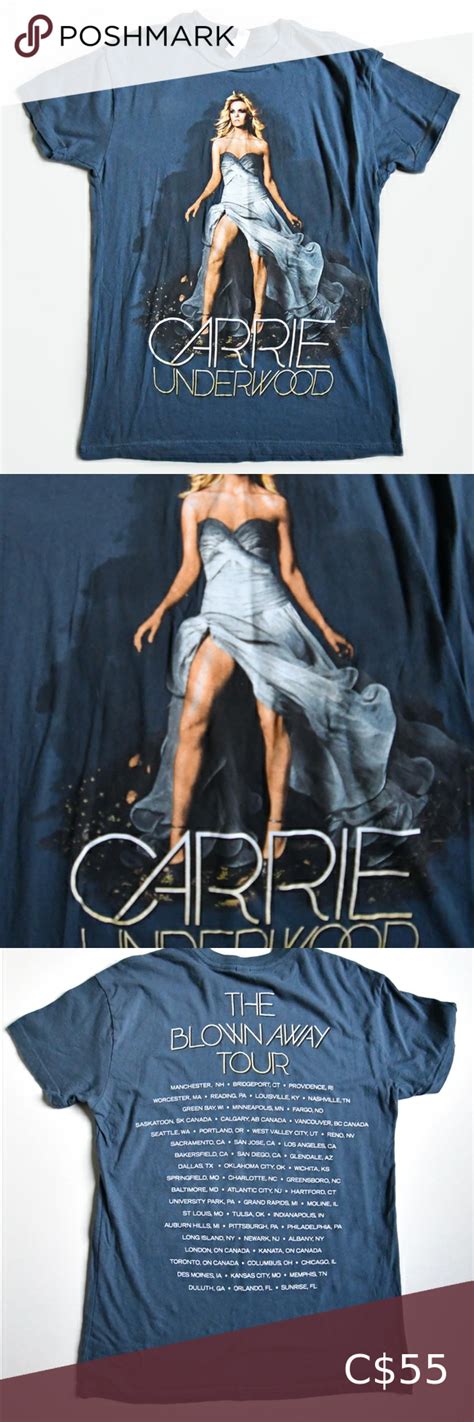 Carrie Underwood Band Tee in 2022 | Band tees, Stylish shirts, Carrie underwood