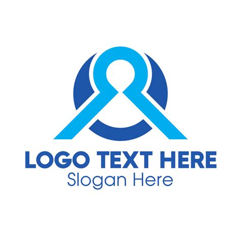 Blue Symbol Letter A Logo | BrandCrowd Logo Maker