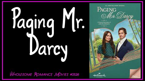 Paging Mr. Darcy (2024) WRM Review – Wholesome Romance Movies