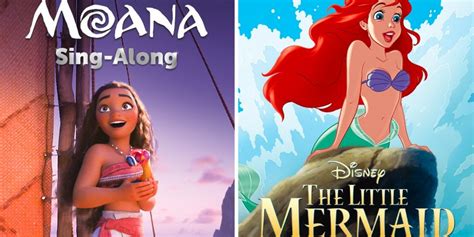 Disney+ Announces MOANA & THE LITTLE MERMAID Sing-Alongs