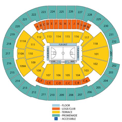 Amway Center Seating Chart, Views and Reviews | Orlando Magic