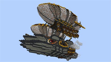 Steampunk airship | Minecraft Amino