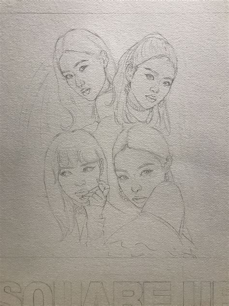 Blackpink Drawing Easy Step By Step / Learn how to draw cute jisoo from ...