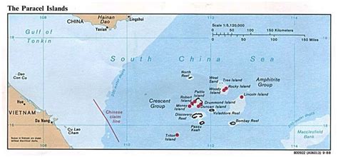 Detailed political map of Paracel Islands - 1988 | Paracel Islands ...