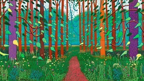 Art Blog By Bob: Why David Hockney Went Back to Nature