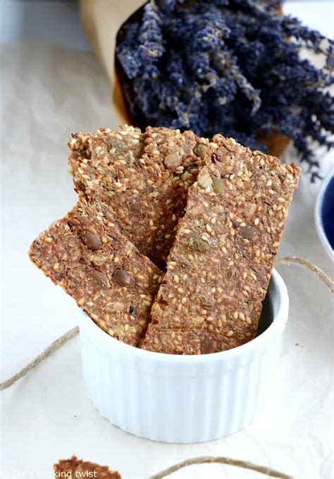 Swedish Multi-Seed Crispbread "Knäckebröd" — Del's cooking twist