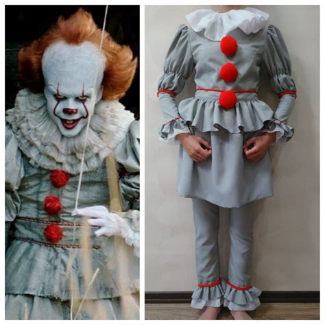 Pennywise Costume Kids Pennywise It Costume Cosplay Baby Pennywise Clown Dress Kids Toddler ...