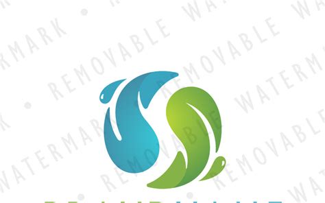 Earth and Water Logo Template #74738 - TemplateMonster