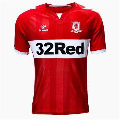 No More Adidas - Hummel Middlesbrough 18-19 Home & Away Kits Released - Footy Headlines