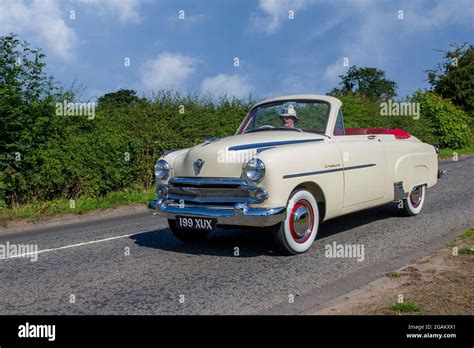 1954 50s Cream Vauxhall Cresta 2262cc petrol Cabrio en-route to ...