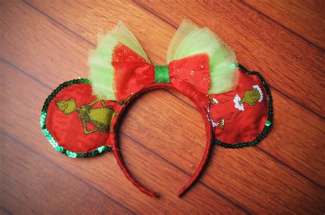 Universal Studios Inspired Grinch Ears