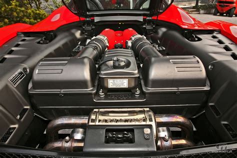 Ferrari F430 Scuderia Engine View | Motors.pk