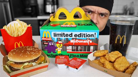 The FASTEST Adult Happy Meal Ever Eaten (under 1 Minute!!) - YouTube