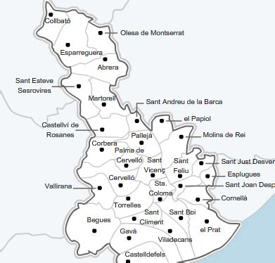 Paloma Ineficiente antiguo mapa baix llobregat Albardilla Culpable condón