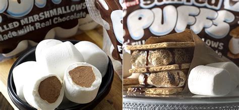 Stuffed Puffs Are Chocolate Filled Marshmallows and They Look Delicious