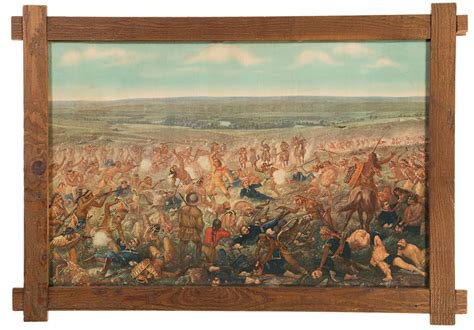 Framed Copy of Custer's Last Fight by Cassilly Adams | Rock Island Auction