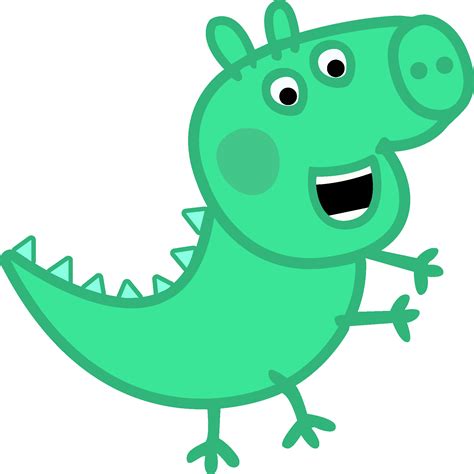 Peppa Pig George Dinosaur Logo Vector - (.Ai .PNG .SVG .EPS Free Download)