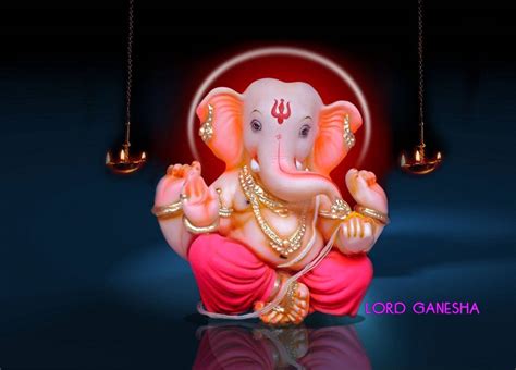 Download Divine Meditative Stance of Bal Ganesh Wallpaper | Wallpapers.com