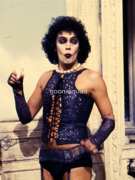 "TIM CURRY -- The Rocky Horror Picture Show Dr. Frank n Furter Sweet Transvestite" Sticker for ...