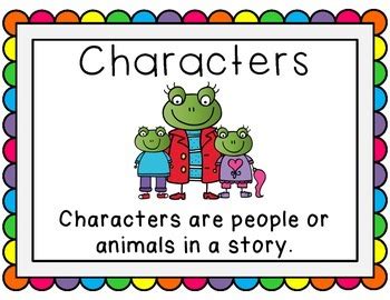 Story Element Posters by S is for Sarah | Teachers Pay Teachers