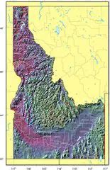 Idaho Plant Hardiness Zone Map - MapSof.net