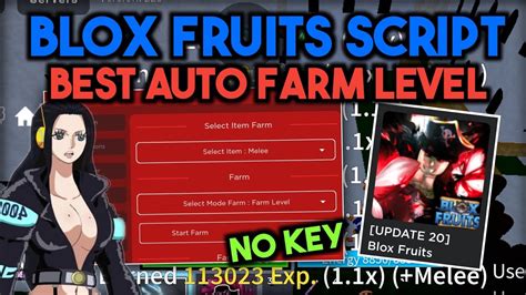 Blox Fruits Script New Update Auto Farm Level | Fast Attack | Farm ...