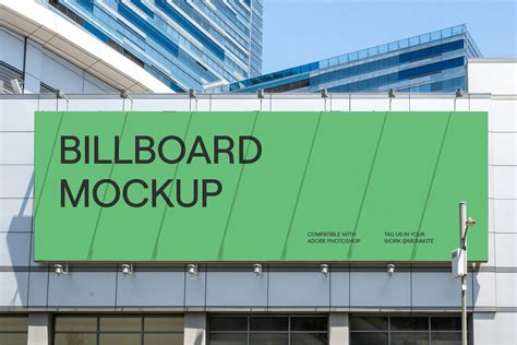 Signs & Billboards Mockups. Premium And Free PSD Mockup Templates