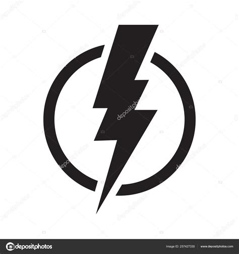 Lightning Electric Power Vector Logo Design Element Energy Thunder ...