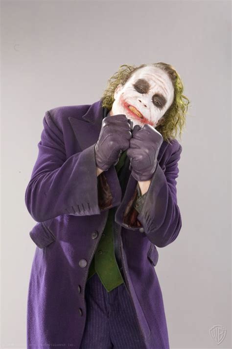 Heath Ledger Joker The Dark Knight Promotional Photoshoot