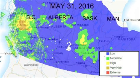 Extreme wildfire risk returns to wide area of Saskatchewan | CBC News