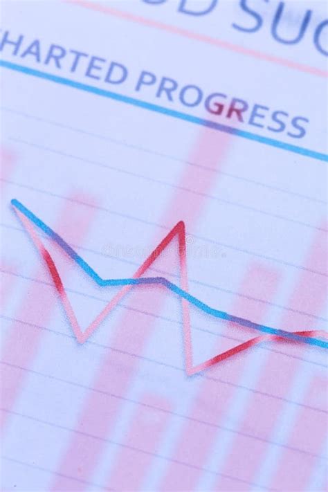 Business line graph stock image. Image of paper, market - 65535115