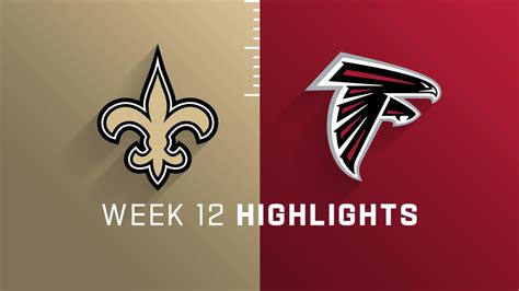 New Orleans Saints vs. Atlanta Falcons highlights | Week 12