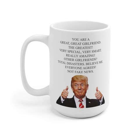 Donald Trump Coffee Mug Trump for Girlfriend Mug Gift for | Etsy