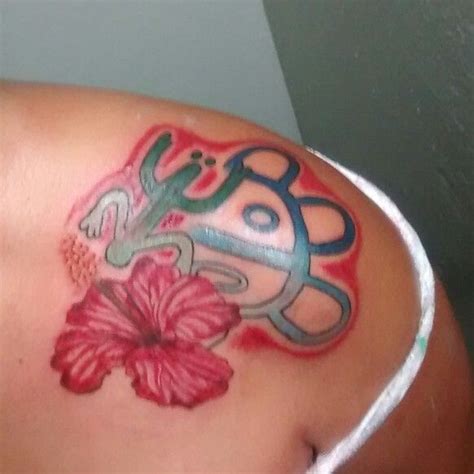 Tattoo artist: Tattoo Rico Taino symbols of the puerto rican frog and symbol of the sun and to ...