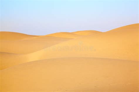 Sand dunes of desert Thar stock photo. Image of drought - 105634364