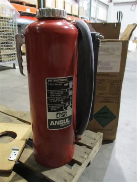 ANSUL PR-1-K-30-G Dry Chemical Fire Extinguisher, Marine, Type B:c Size Iv. $200.00 - PicClick