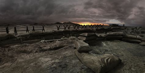 WW1 Trench, No Man's Land | Daz 3D