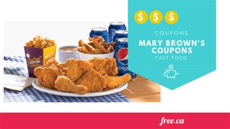 Mary Brown's Coupons - Free.ca