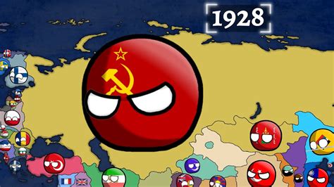 History of Russia and Its Neighbours (1900-2022) Countryballs - YouTube