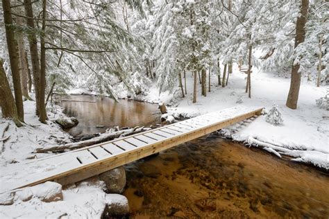 Winter in Michigan | "A winter walk" Morgan Creek Marquette, Michigan | Michigan, Winter walk ...