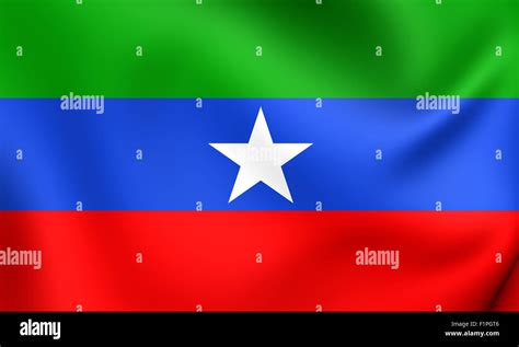 Flag of Ogaden. Close Up Stock Photo - Alamy