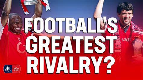 Football's Greatest Rivalry? | Manchester United v Arsenal | Historic ...