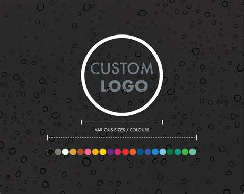 Custom Logo Sticker Vinyl Decals for Businesses Car Decals Stickers ...