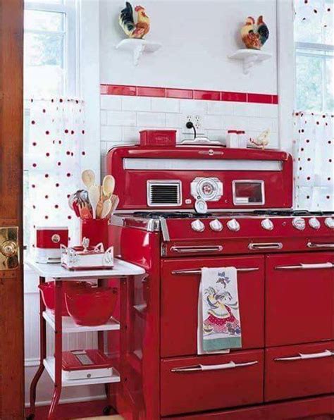 Retro Style Kitchen Set 23 Retro Kitchens You Can Copy In Your Home ...