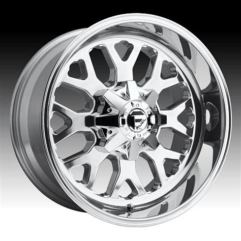 Fuel Titan D586 Polished Custom Truck Wheels Rims - D586 / Titan - Fuel ...