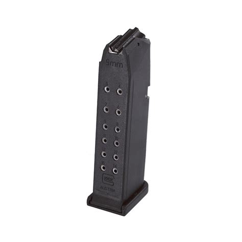 GLOCK 19 9MM 15RD GENUINE OEM MAGAZINE BLACK - Centerfire Reserve